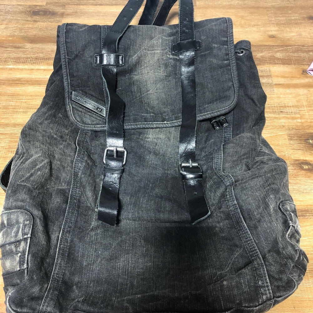 Diesel Industry Distressed Backpack Men’s